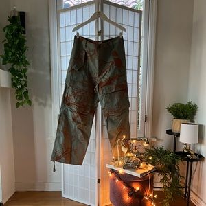 H&M Edition Printed Cargo Pants-Sold Out